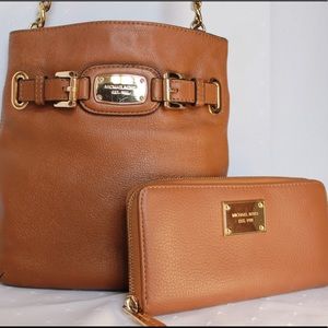 Michael Kors Cross body and Wallet Bundle